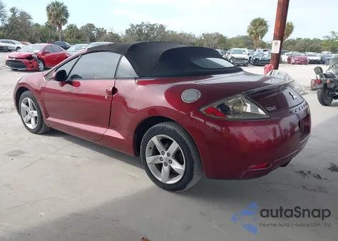 2007 Mitsubishi Eclipse Spyder Gs z USA, uszkodzony, nr VIN 4A3AL25F17E033314